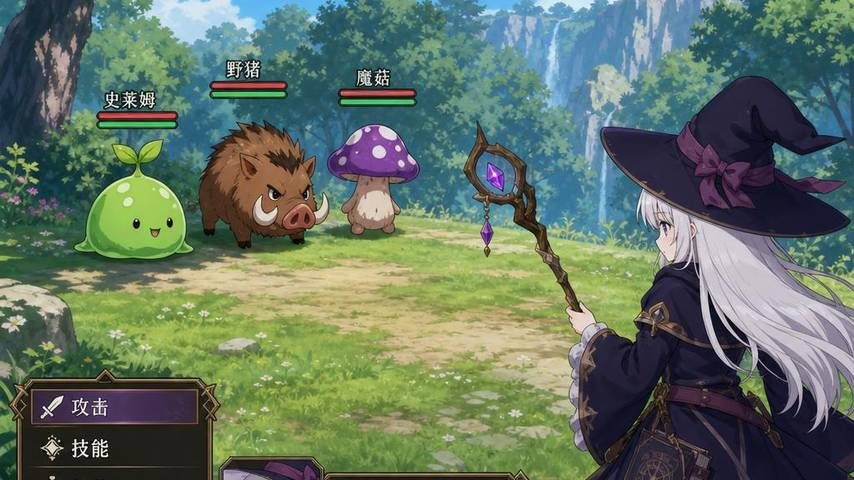 魔女秘药 探索场景 实机截图 2